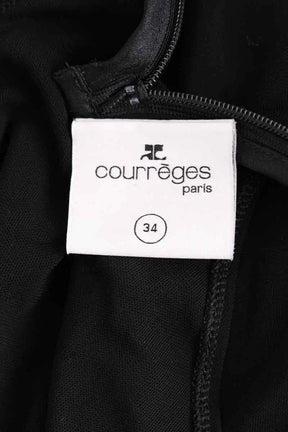 Robe Courrèges Noir en Viscose