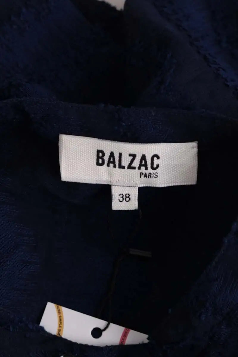 Blouse Balzac Marine en Viscose
