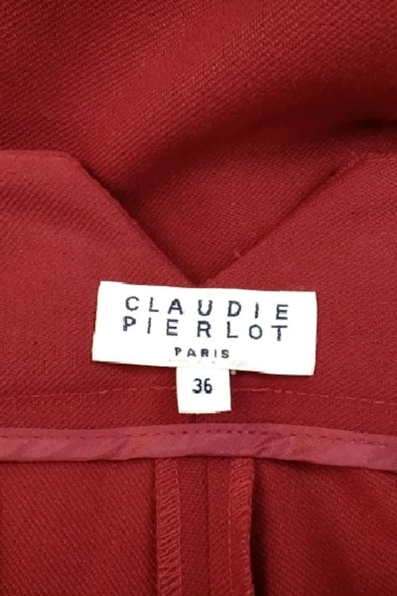 Pantalon slim Claudie Pierlot  Rouge