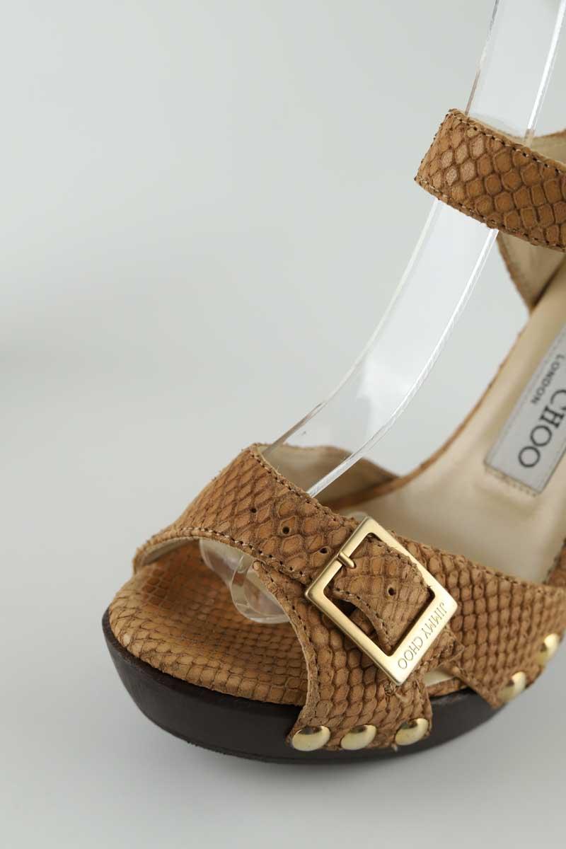 Talons Jimmy Choo  Marron