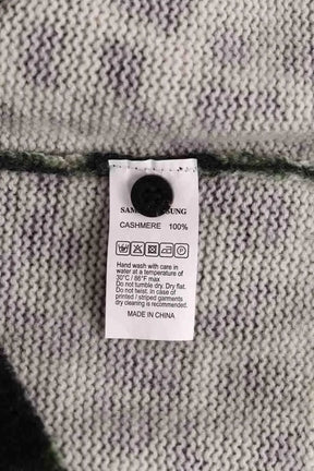 Cardigan Samantha Sung Vert en Cachemire