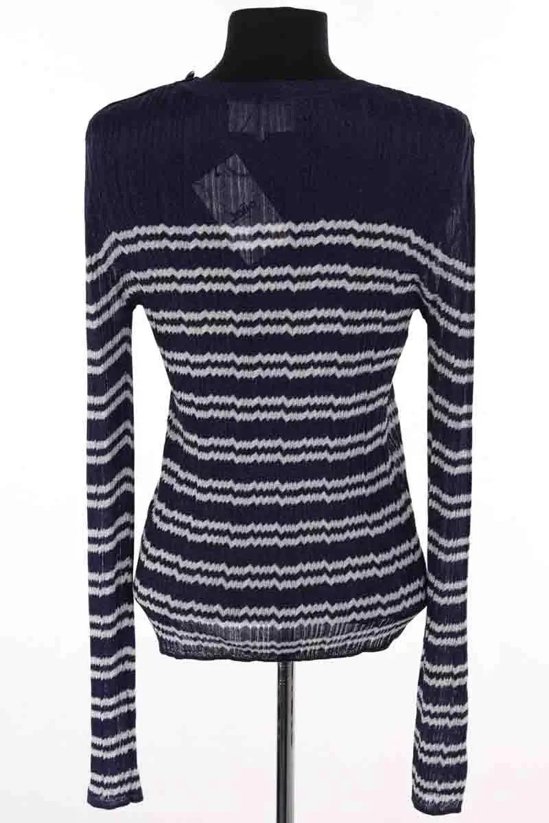 Top Ba&Sh Marine en Viscose