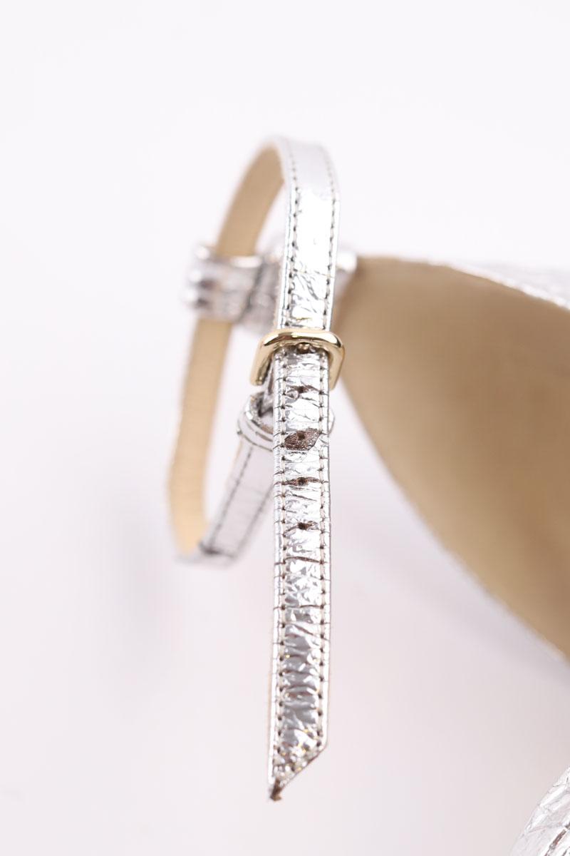Talons Jimmy Choo  Argent