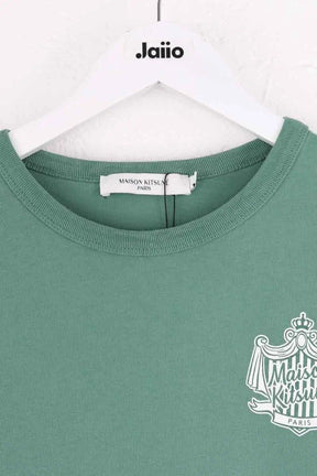 T-shirt Kitsuné Vert en Coton
