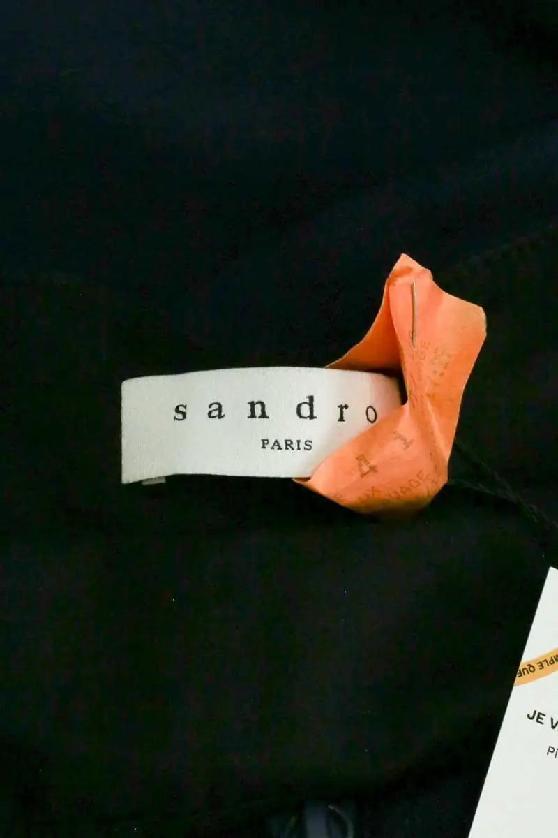 Chino Sandro Bleu en Coton