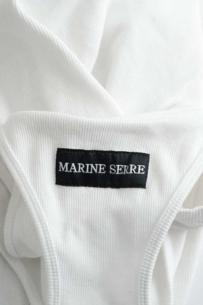 Mi-longueur Marine Serre  Blanc