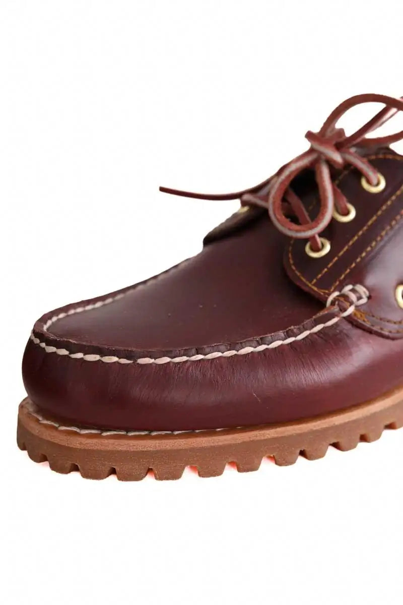 Chaussures à lacets Timberland Bordeaux en Cuir