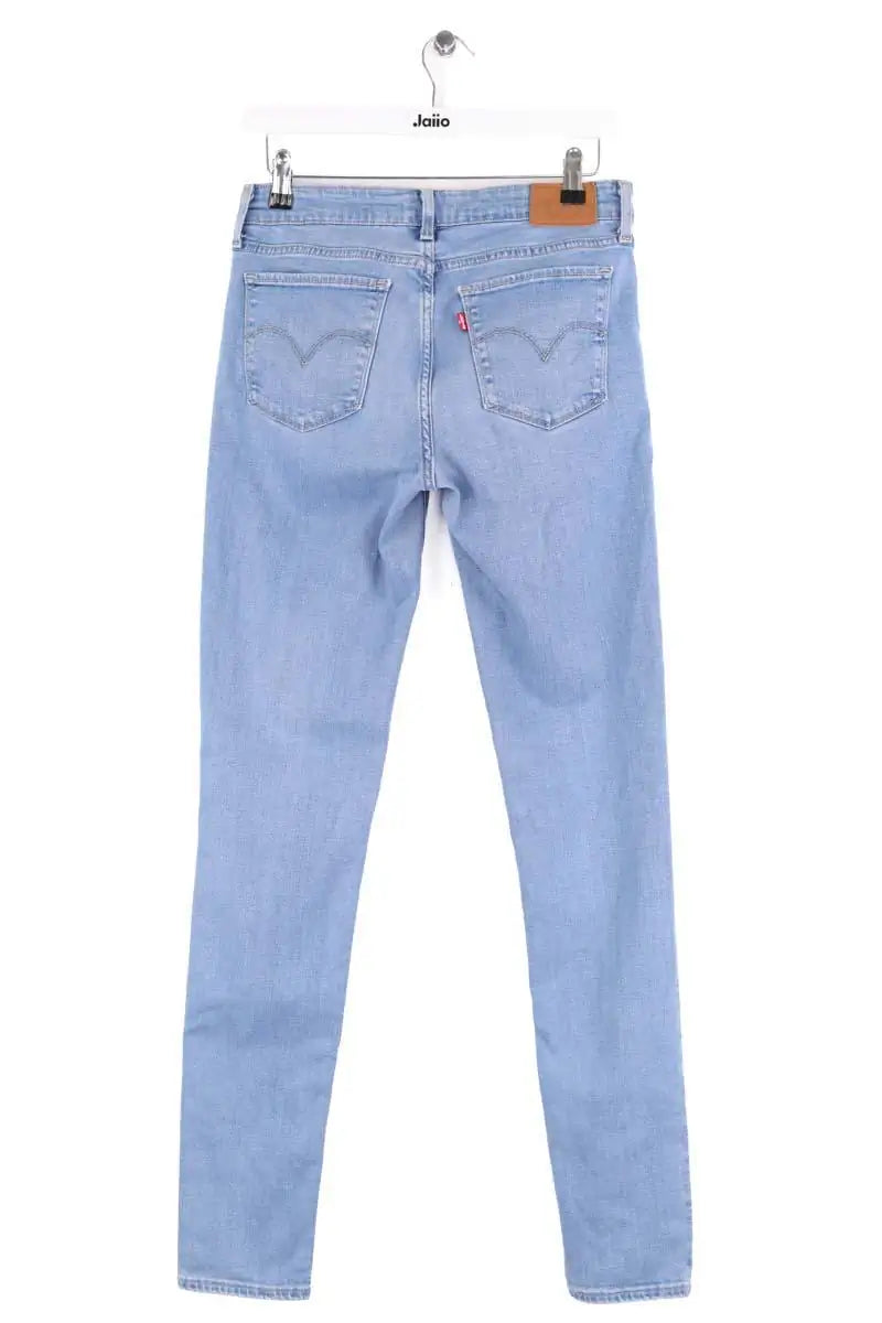 Jean slim Levi's 711 skinny Bleu en Coton