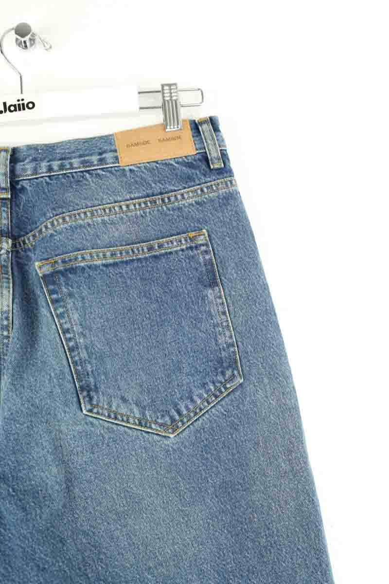 Droit Samsoe Samsoe  Bleu