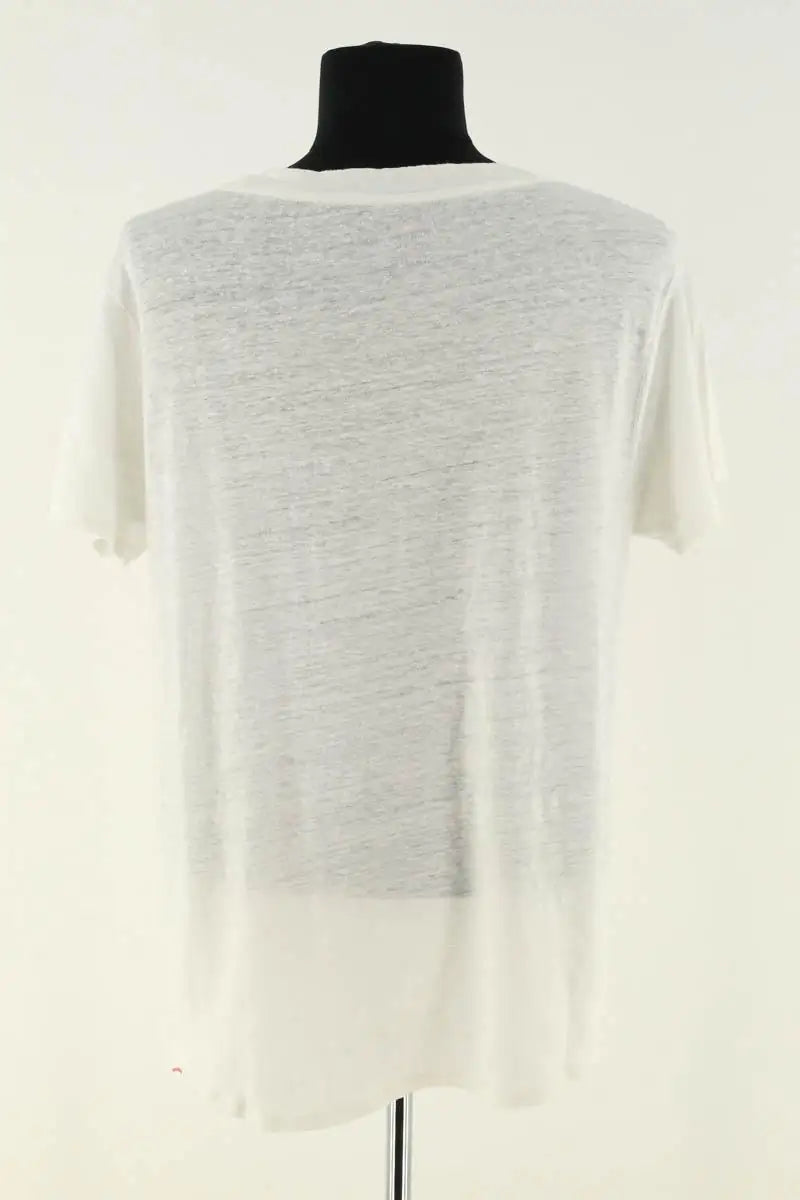 T-shirt Leon & Harper Blanc en Coton