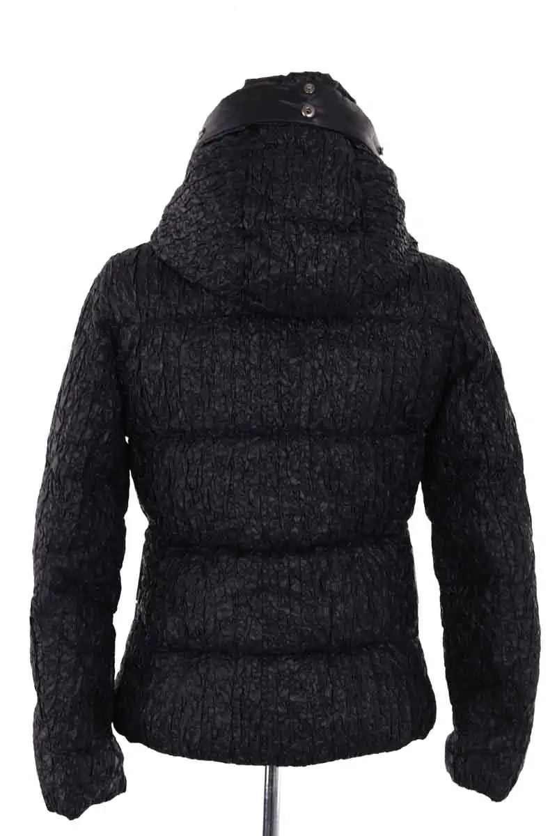 Doudoune Moncler Noir en Synthétique