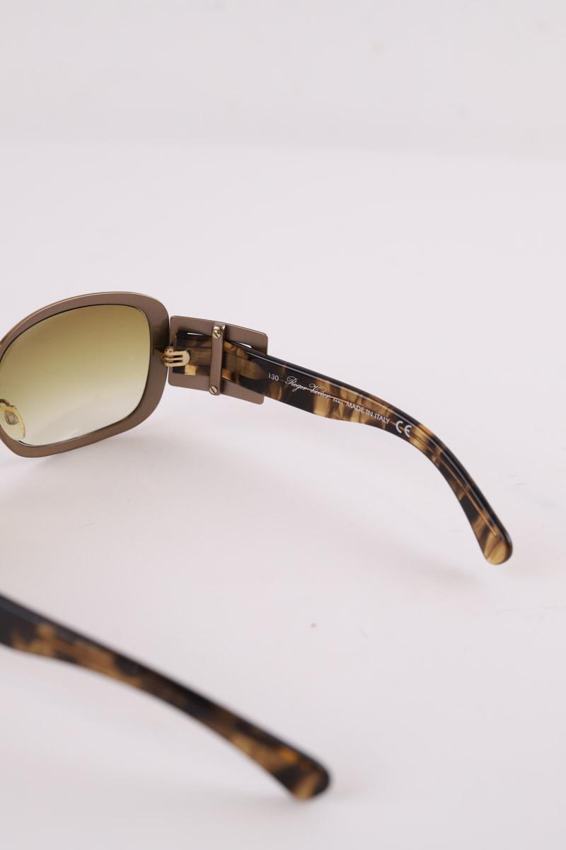 Lunettes de soleil Roger Vivier  Marron