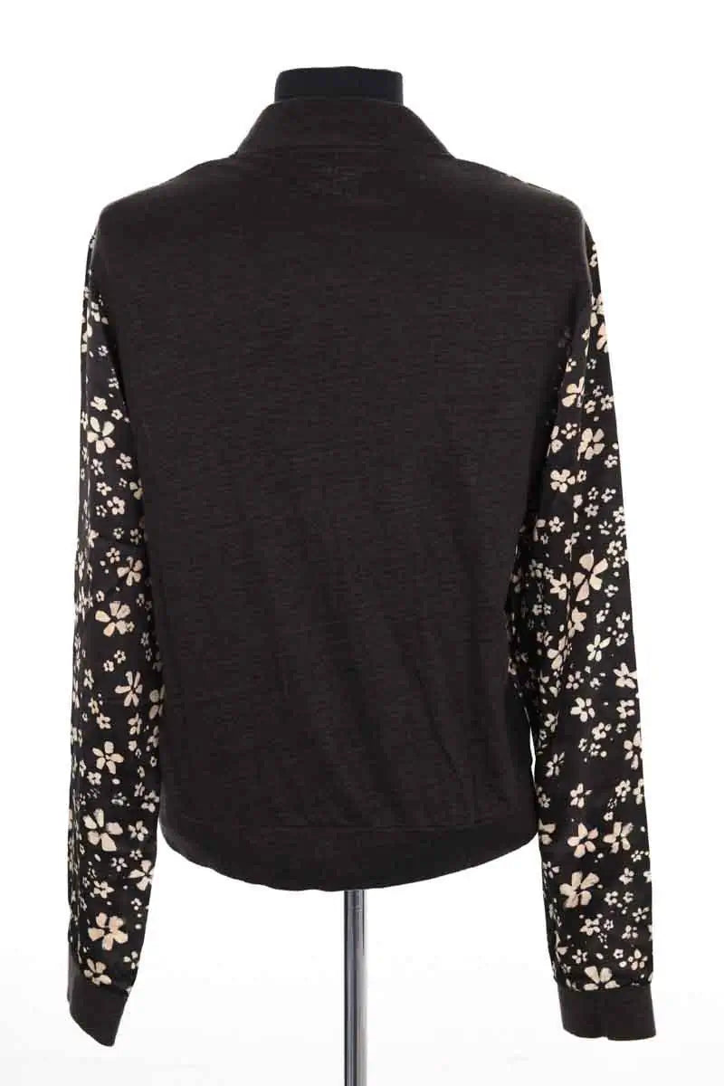Gilet Majestic Filatures Noir en Lin