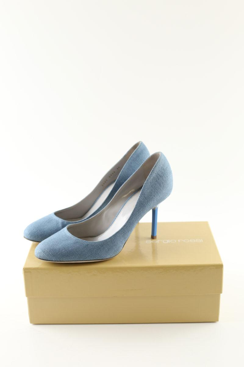 Talons Sergio Rossi  Bleu