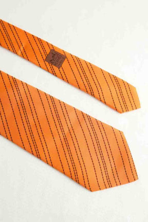 Cravate Hermès  Orange