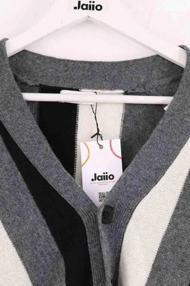 Cardigan Sandro Gris en Laine