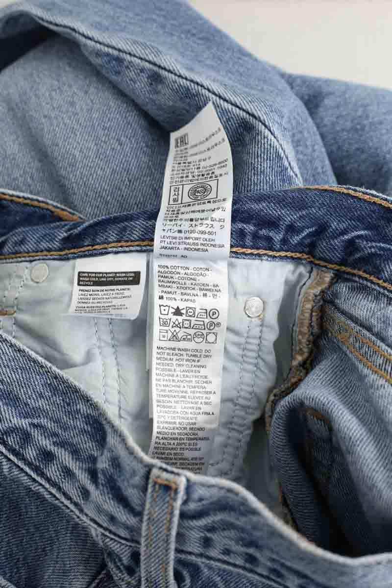 Jean Mom Levi's  Bleu