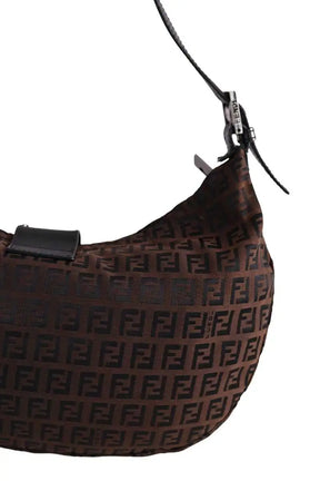 Sac porté épaule Fendi Marron en Synthétique