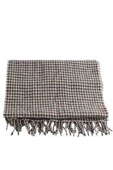 Foulard Sézane Noir en Laine - Seconde Main