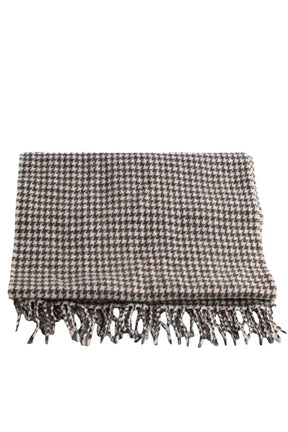 Foulard Sézane Noir en Laine - Seconde Main