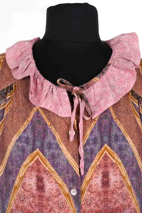 Blouse Mes Demoiselles Baclia Rose en Viscose