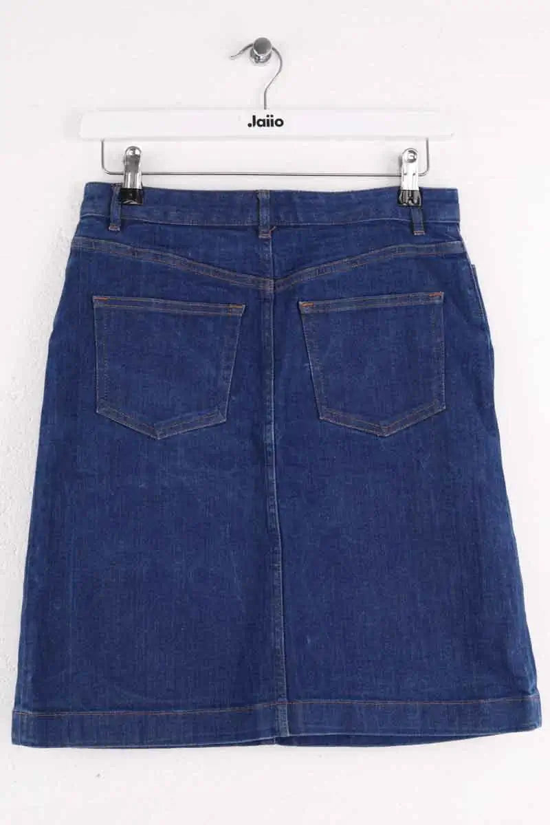 Mini jupe APC Bleu en Coton