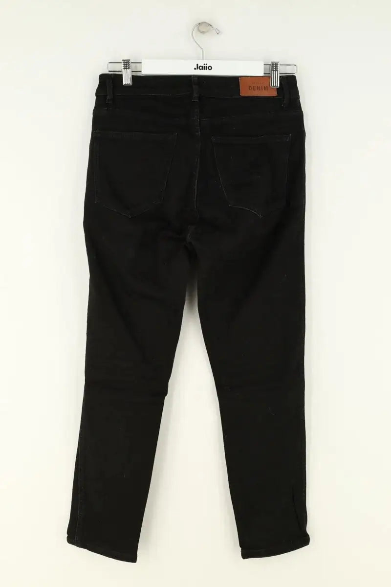 Jean slim Sézane Noir en Coton