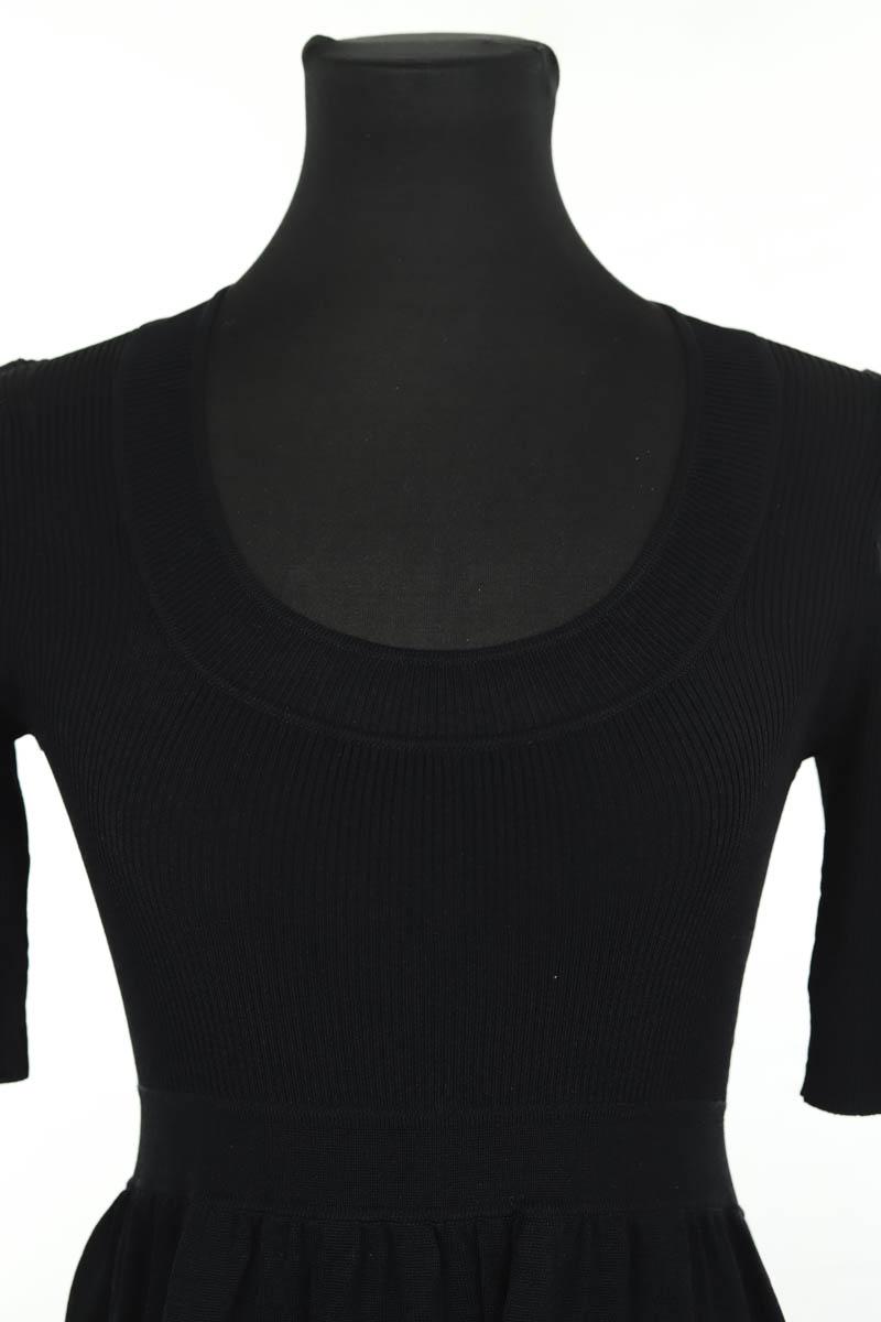 Mi-longueur Paule Ka  Noir