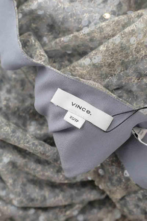 Mi-longueur Vince  Gris