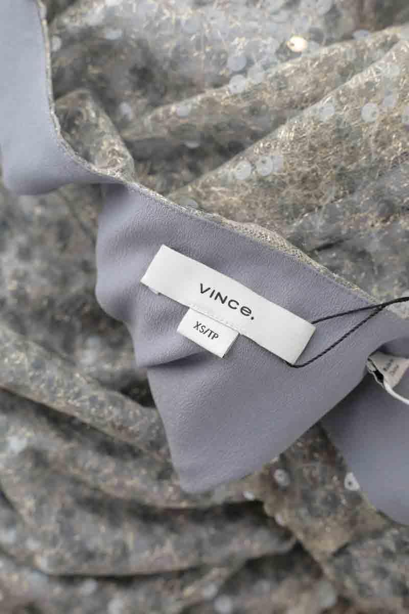 Mi-longueur Vince  Gris