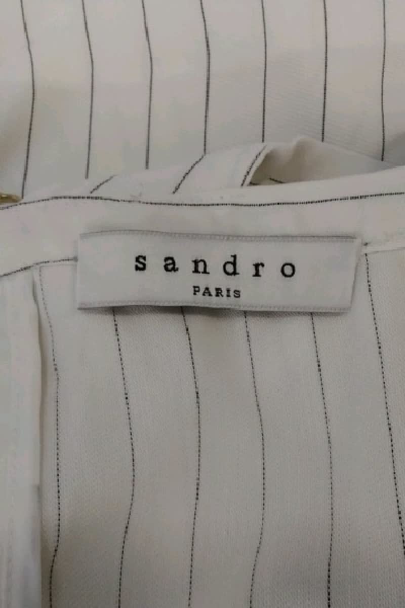 Top sans manche Sandro  Blanc
