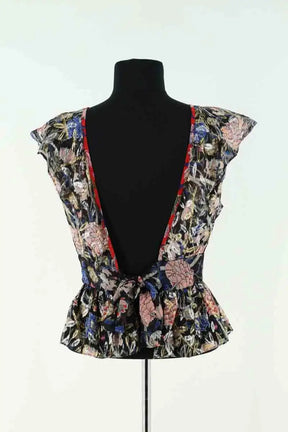 Blouse Ba&Sh Multicolore en Soie