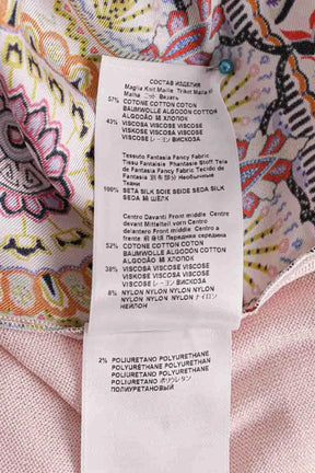 Cardigan Etro Rose en Coton