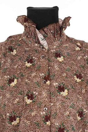 Blouse Antik Batik  Marron