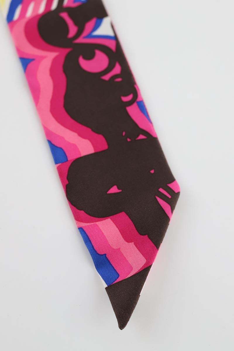 Foulard Twilly Hermès  Rose