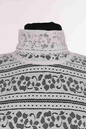 Blouse Sandro Blanc en Coton