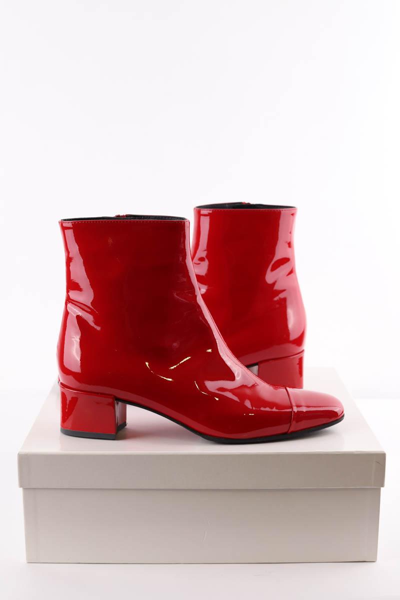 Boots Carel  Rouge