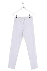 Pantalon slim Max & Moi Blanc en Coton, taille XS - Seconde Main