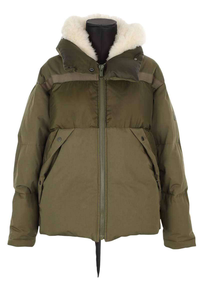 Manteau Yves Salomon  Kaki