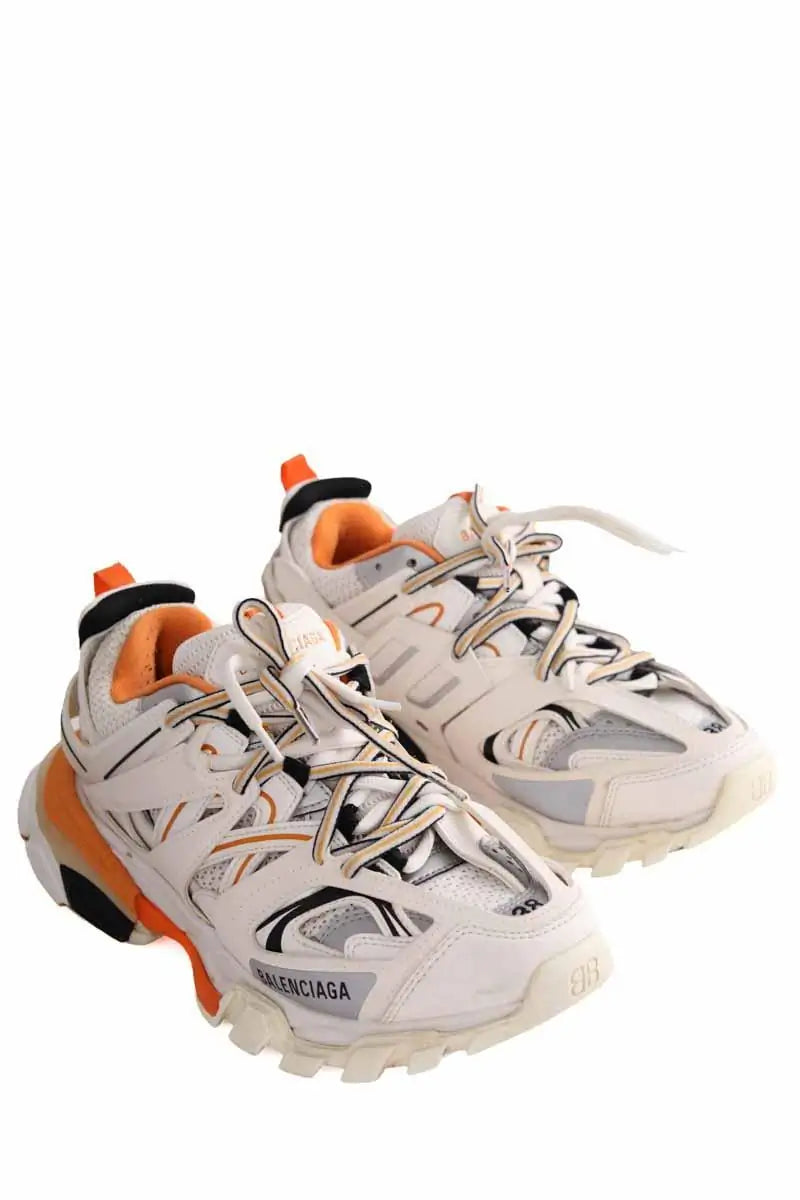 Baskets Balenciaga Blanc en Cuir