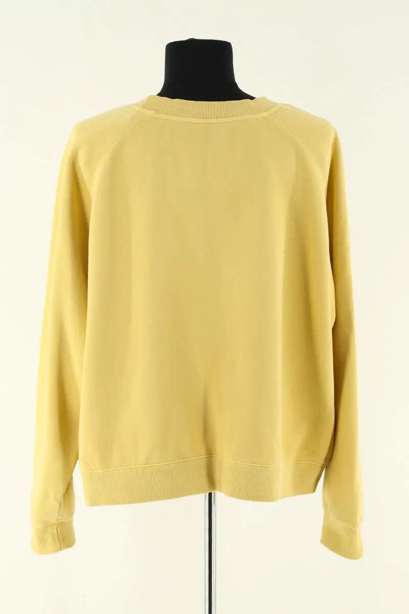 Sweatshirt Newtone Jaune en Coton