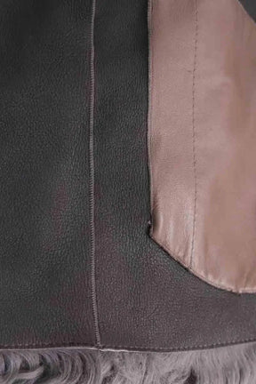 Veste Joseph Gris en Cuir