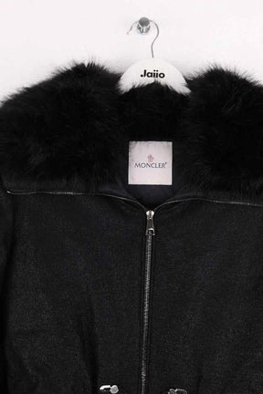 Doudoune Moncler Noir en Laine