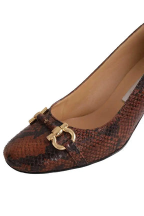 Talons Charles Kammer Marron en Cuir