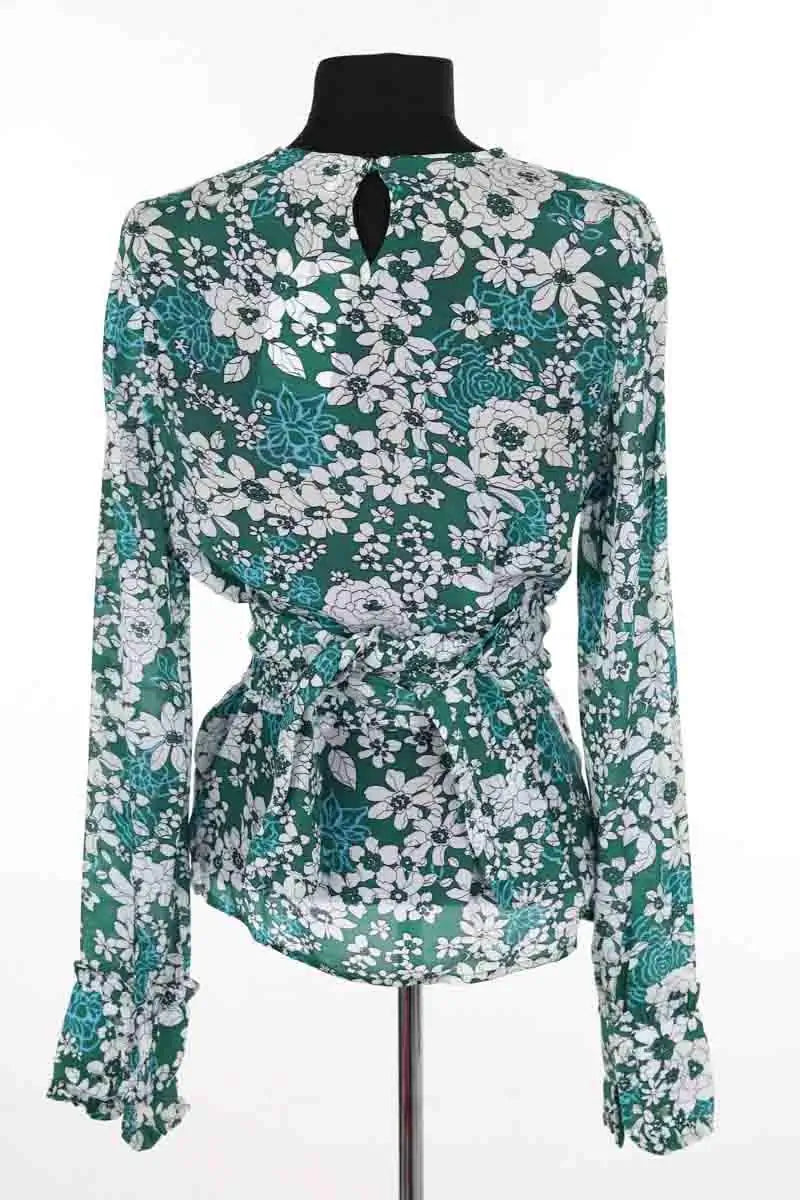 Blouse Essentiel Antwerp Vert en Viscose