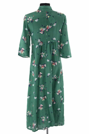 Robe Ba&Sh Vert en Soie