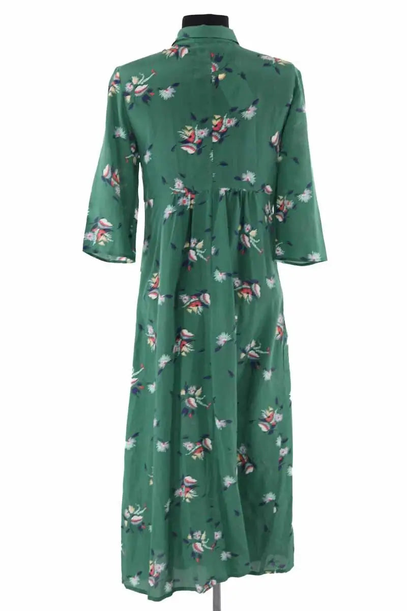 Robe Ba&Sh Vert en Soie