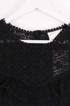 Blouse Sézane Noir en Coton