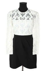 Mi-longueur Sandro  Blanc