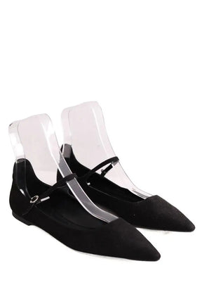 Ballerines Charles & Keith Noir en Daim